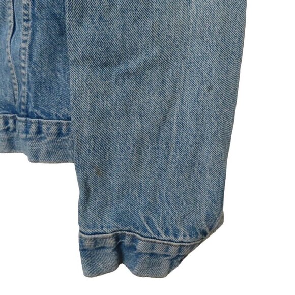 VTG Levis Mens 46 Type 3 Trucker Jacket 71205-0217 Blue Jean Denim Coat Button - Picture 5 of 12